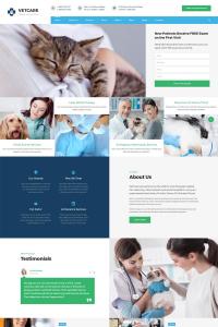 Vetcare-Vet Clinic многостраничный HTML5 Vetcare-Vet Clinic многостраничный HTML5