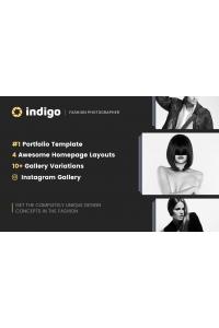 Indigo-Модный Фотограф Отзывчивый Многостраничный Indigo-Модный Фотограф Отзывчивый Многостраничный