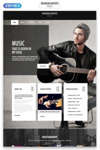 Brandon Mayers - Singer Responsive Stylish HTML Brandon Mayers - Singer Responsive Stylish HTML