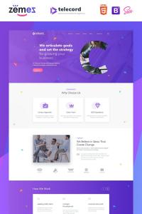 Telecord-Digital Marketing многостраничный креативный HTML Telecord-Digital Marketing многостраничный креативный HTML