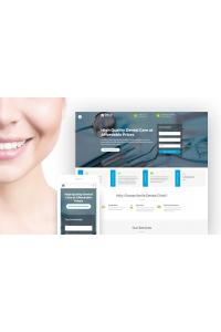 Smile-Стоматология отзывчивый многостраничный HTML