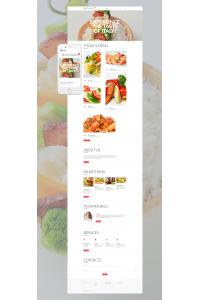 Шаблон сайта кафе и ресторана Шаблон сайта кафе и ресторана