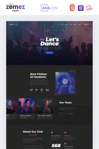 Avalon - Night Club Responsive Avalon - Night Club Responsive