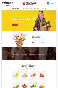 Grocmart - продуктовый магазин многостраничный классический HTML Grocmart - продуктовый магазин многостраничный классический HTML