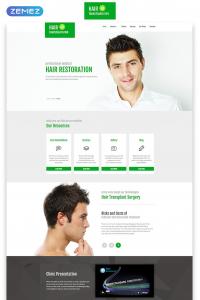 Hair Transplantation - Medical Clinic Clean Responsive HTML5 Hair Transplantation - Medical Clinic Clean Responsive HTML5