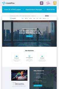 Invest Plus - Investment Company HTML5