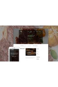 Шаблон сайта кафе и ресторана