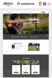 Sherwood-Archery многостраничный чистый HTML