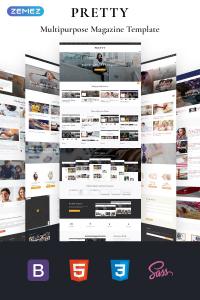 Pretty - Magazine Multipurpose HTML5 Pretty - Magazine Multipurpose HTML5