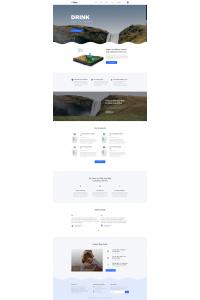 Вода многостраничный HTML5