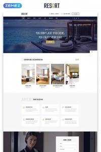Курорт-отель многостраничный современный HTML Bootstrap Курорт-отель многостраничный современный HTML Bootstrap