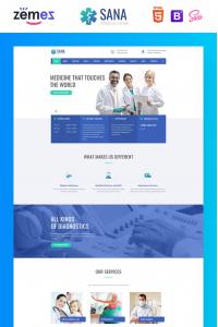 Sana - Medical Clean Responsive Sana - Medical Clean Responsive