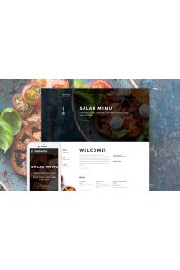 Шаблон сайта кафе и ресторана