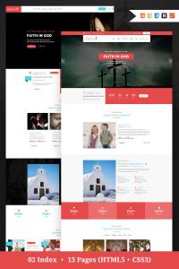 Святой Крест-благотворительность и Церковь Bootstrap HTML Святой Крест-благотворительность и Церковь Bootstrap HTML