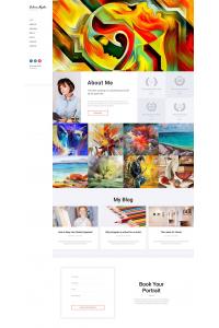 Valerie Ryler - Artist Portfolio Responsive HTML5