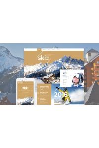 Лыжный Шаблон Сайта Лыжный Шаблон Сайта