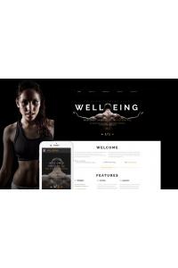 Wellbeing Website Template