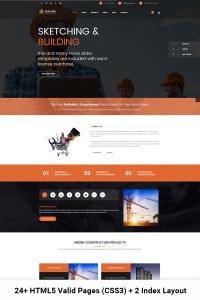 Builder-Строительство и строительство HTML Builder-Строительство и строительство HTML