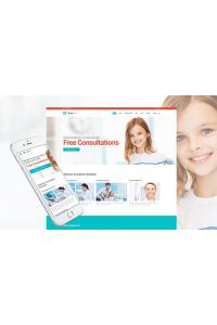 Шаблон Сайта DentaKids Шаблон Сайта DentaKids