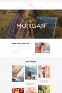 Morgan-Artist Portfolio многостраничный HTML5 Morgan-Artist Portfolio многостраничный HTML5