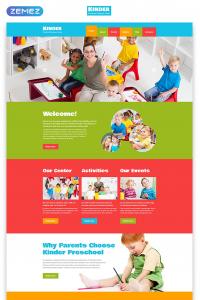 Kinder - Primary School Creative HTML Kinder - Primary School Creative HTML