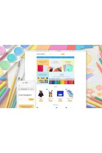 Канцелярские Принадлежности OpenCart Шаблон