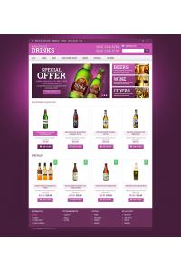 Еда И Напитки Шаблон OpenCart Еда И Напитки Шаблон OpenCart