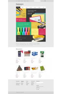 Stationery OpenCart Template Stationery OpenCart Template