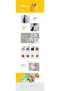 Шаблон OpenCart YellowBag