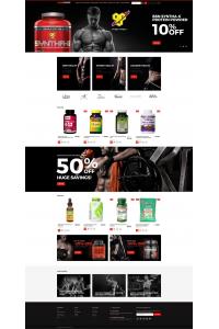 Спортивный Шаблон OpenCart Спортивный Шаблон OpenCart