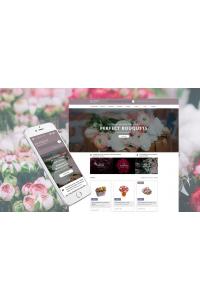Flowers OpenCart Template Flowers OpenCart Template
