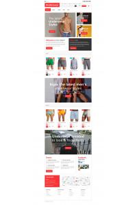 Нижнее Белье Шаблон OpenCart Нижнее Белье Шаблон OpenCart