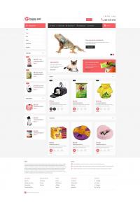 Домашние Животные Шаблон OpenCart Домашние Животные Шаблон OpenCart