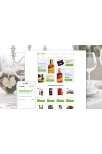 Drinky OpenCart Template Drinky OpenCart Template