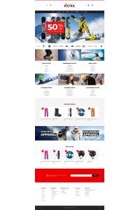 Спортивный Шаблон OpenCart Спортивный Шаблон OpenCart