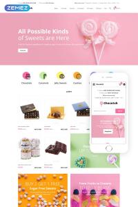 Chocotch - Sweet Shop E-commerce Creative