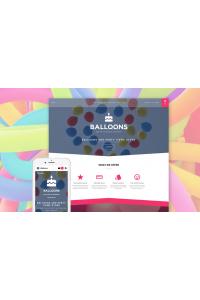 Balloons OpenCart Template Balloons OpenCart Template