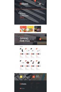Knives OpenCart Template Knives OpenCart Template