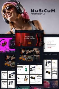 Musicum PrestaShop Тема Musicum PrestaShop Тема