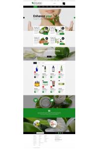 Organic Cosmetics - Make Up Store Template Organic Cosmetics - Make Up Store Template