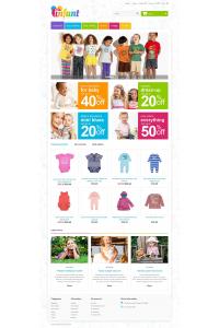Младенческая Тема PrestaShop Младенческая Тема PrestaShop
