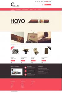 Сигары PrestaShop Тема Сигары PrestaShop Тема