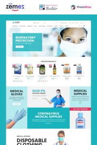 COVID-Medical Supplies шаблон электронной коммерции