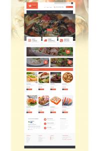 Гурман PrestaShop Тема Гурман PrestaShop Тема