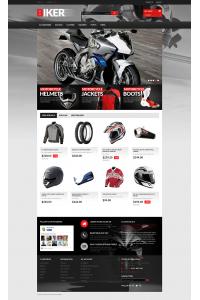 Байкер PrestaShop Тема Байкер PrestaShop Тема