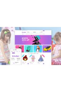 Киндер PrestaShop Тема Киндер PrestaShop Тема