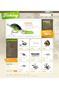 Fishing VirtueMart Template Fishing VirtueMart Template