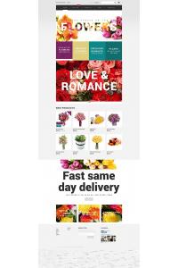Flowers VirtueMart Template Flowers VirtueMart Template