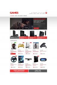 Games VirtueMart Template