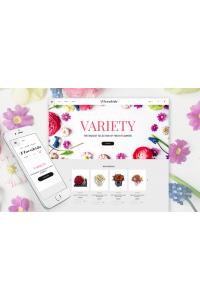 Цветы Шаблон VirtueMart Цветы Шаблон VirtueMart